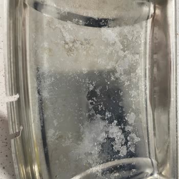 Cif Ultra Kullanımı Sonrası Izgara Makinesinde Kalıcı Hasar