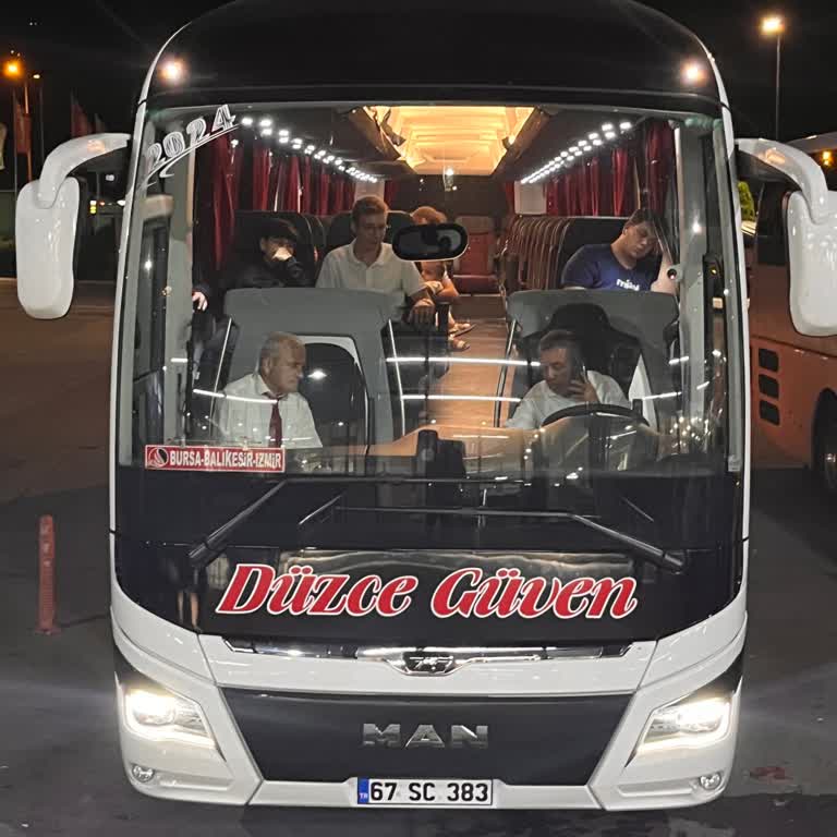 Düzce Güven Turizm Gece Yolculuğunda Arıza Ve İlgisizlik: Zonguldak-İzmir Seferi
