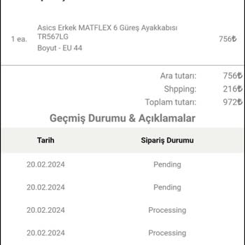 Asics Türkiye'nin (Marlin Spor) Sahte Outlet Web Sitesi