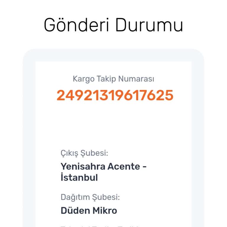 Sürat Kargo Kargo Teslim Edilmemesi