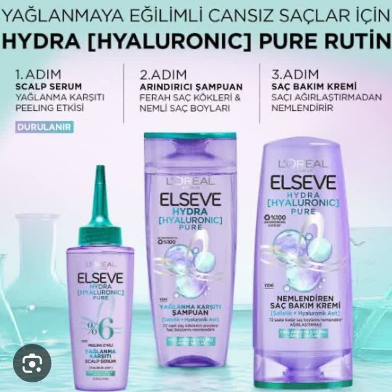 Loreal Paris Elseve Yağlanma Karşıtı Arındırıcı Şampuan