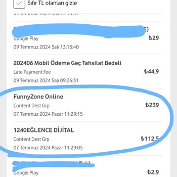 Vodafone Abonelik Ücreti Haksızlığı