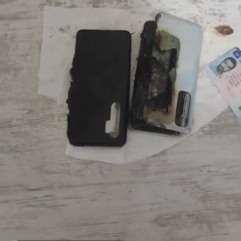 Xiaomi Note 10 Lite Şarja Taktıktan Kısa Bir Süre Sonra Yandı!