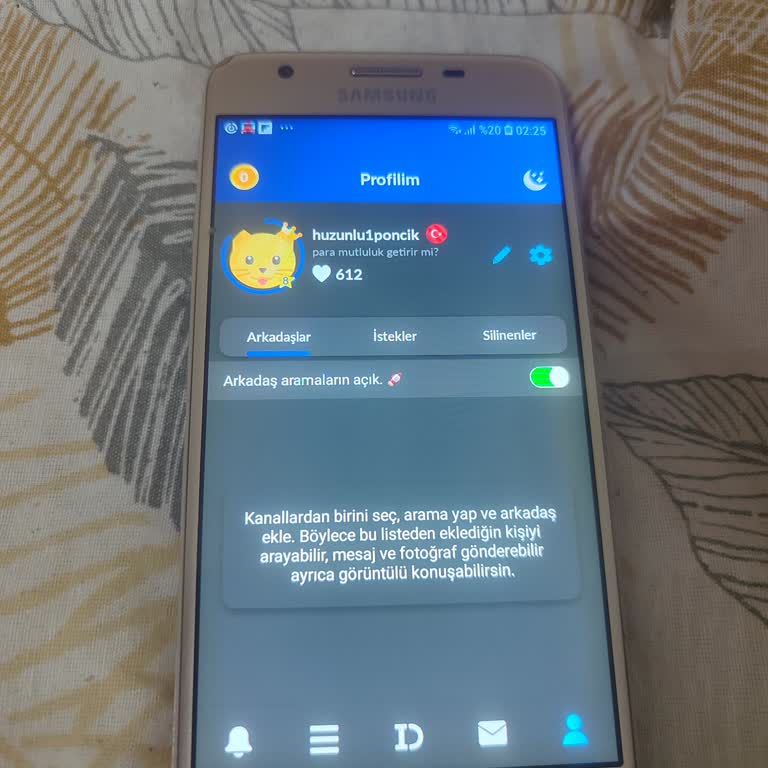 BlindID Premium Hesapta Arama Ve Arkadaş Sorunu
