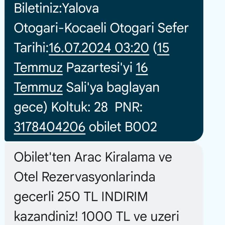 Kamil Koç Biletim Olduğu Halde Otobüse Almadı