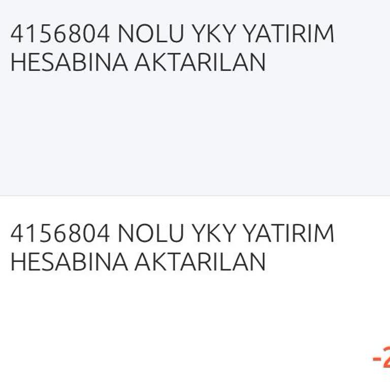 Yapı Kredi Bankası Yatırım Hesabı Habersiz Para Çekimi