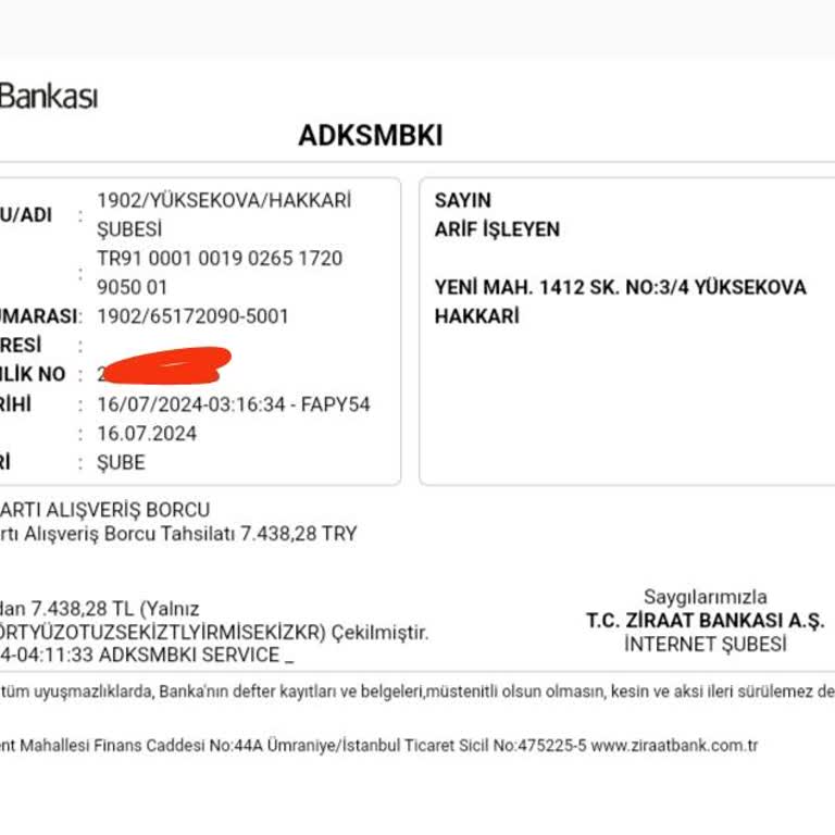 Aman Dikkat Ziraat Bankası Pusuda