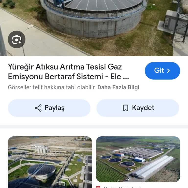 Adana Büyükşehir Belediyesi Yüreğir Atık Su Arıtma Tesisi