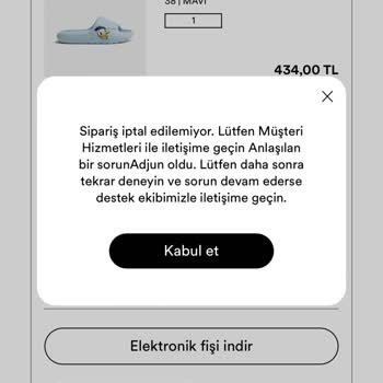 Lefties Ücret İadesi Yapılmıyor