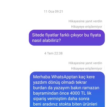 Butik Ponçik Para İadem Yatmadı.