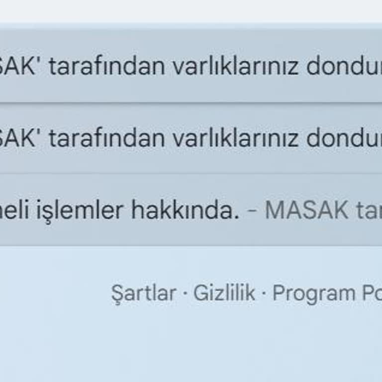 Sunexpress-MASAK Maili. Böyle Bir Hesabım Yoktur.