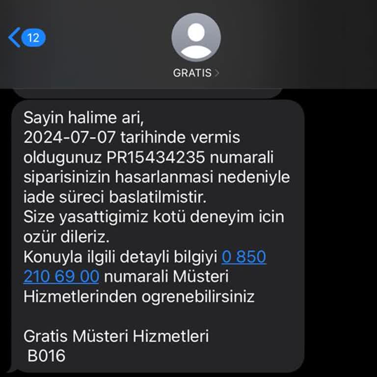 Gratis İndirimli Ürün Satıp Sonra Ürünü Tedarik Edemediğini Söylüyor