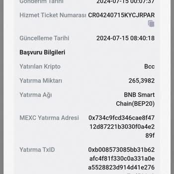 Binance BCCoin'de Yapılmayan Sözler Ve Mağduriyet