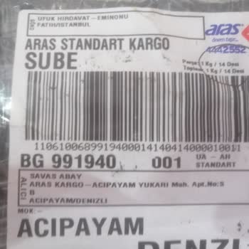 Aras Kargo Fazla Para Alıyor