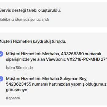 Hepsiburada-100 Günü Geçen Ürün Değişimi Fiyaskosu