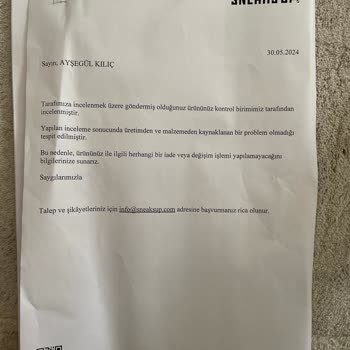 Sneaks Up'tan Aldığım Adidas Ayakkabım Ses Yapıyor Ama Değişim Yapmadı