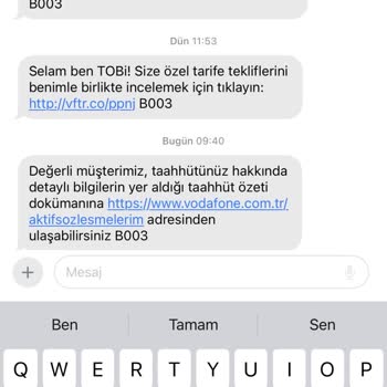 Vodafone'dan Haksız Kampanya Kısıtlaması