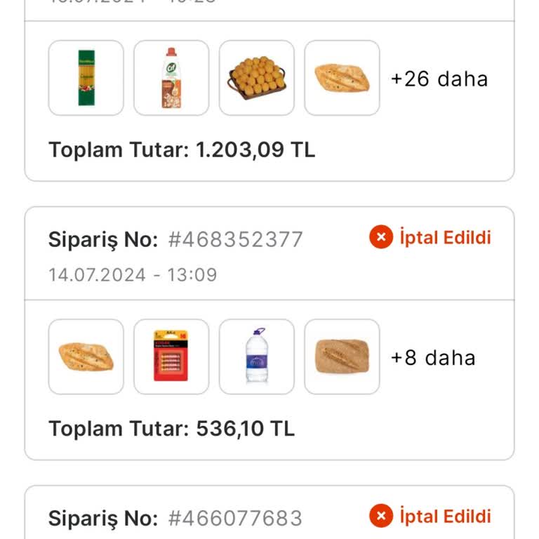 Migros Gemlik Mağazası Sipariş Teslim Etmiyor