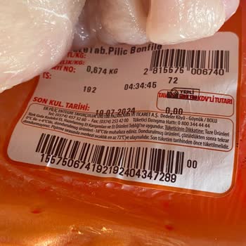 Migros Sanal Market Kokmuş Tavuk Gönderdi.