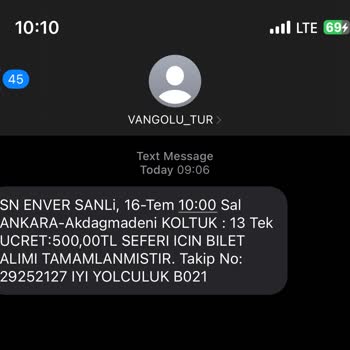 Vangölü Turizm Yalan Beyan İle Bilet Satışı Ve Kabalıkla İadenin Engellenmesi