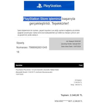 PlayStation Plus Extra: 12 Aylık Abonelik Habersizce Çekilen Para