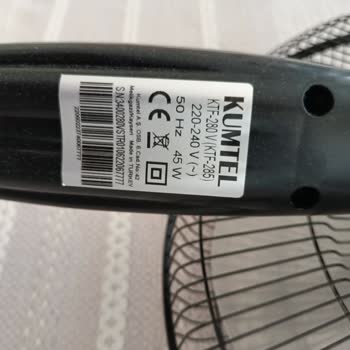 Kumtel Vantilatör Kırılan Ayaklar