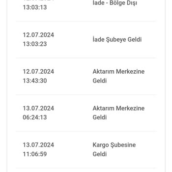 Bir Günde Kargonun Kargomu Teslim Edememe Problemi