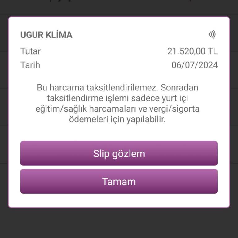 Enpara Taksitlendirme Yapılamıyor Çözüm Bekliyorum