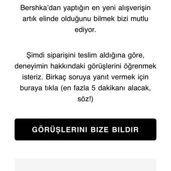 Bershka Ürün Teslim Edildi Yalanı