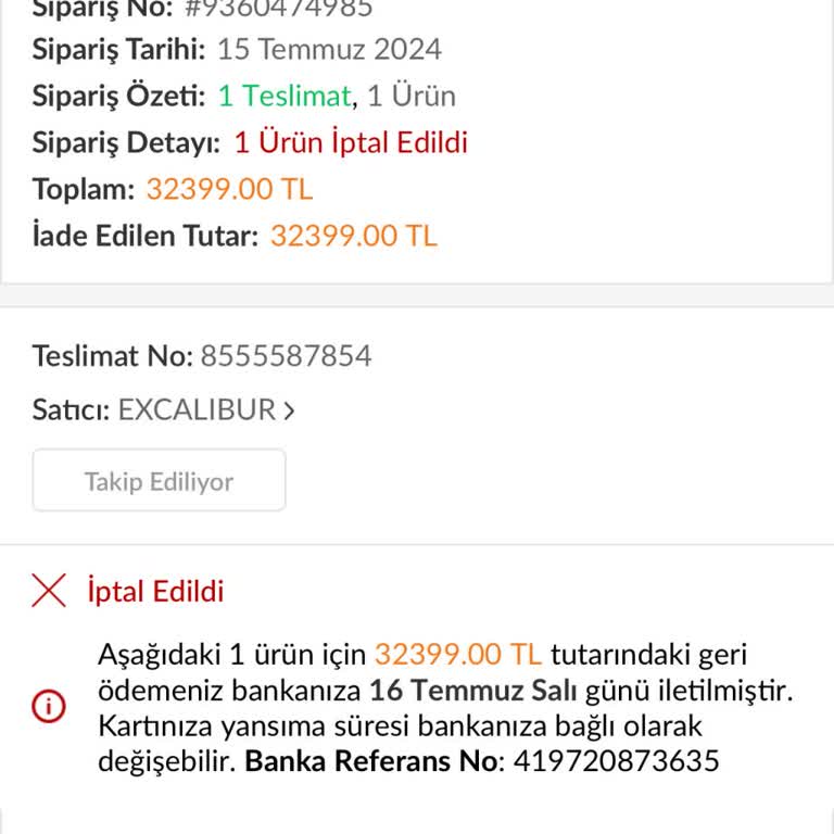 Trendyol Ve Excalibur İşgüzarlığı