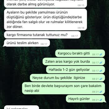 BVN Air WWW. Havalandırmagross.com Ayıplı Ürün Ve Geri İade Almaması