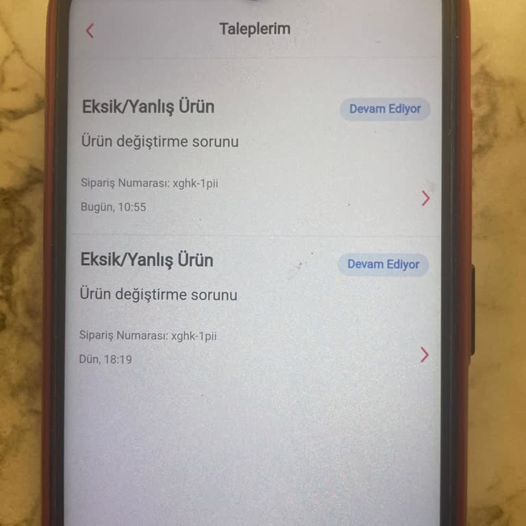 Yemeksepeti Market Ürün Eksikliğinin Giderilmemesi
