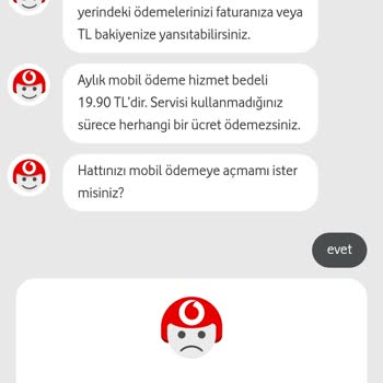 Vodafone Nin Mobil Ödemeyi Açmaması