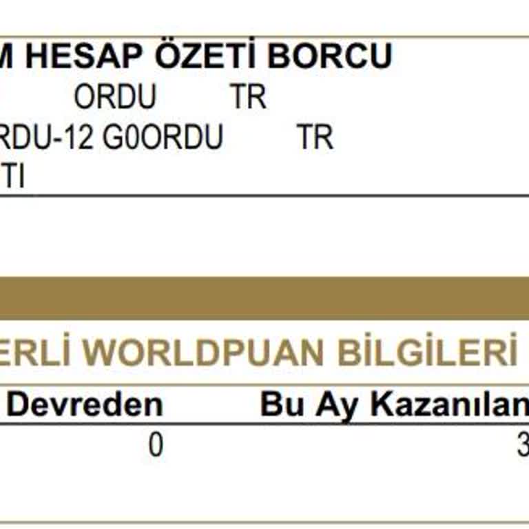 Yapı Kredi Bankası Yıllık Kart Ücreti