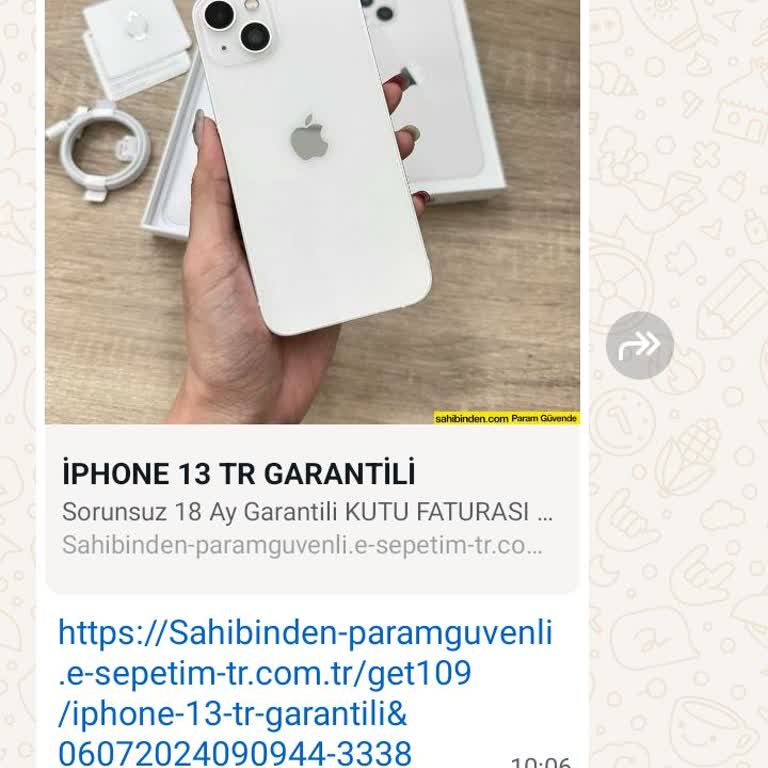 Sahibinden Param Güvende Sahte Link