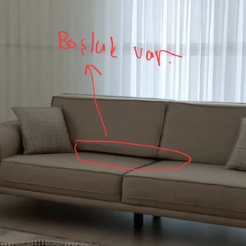 Satıcı Can Group AVM Üretici Vettore Koltuk Takımı Sorunu