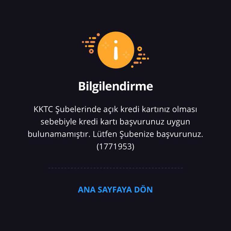 İş Bankası KKTC Şubelerinde Açık Kredi Kartı Uyarısı