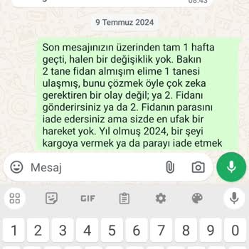 ''online Botanik'' Ten Alışveriş Pişmanlığım