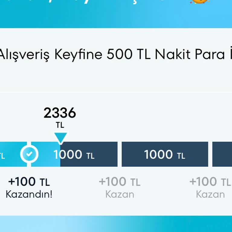 Hadi - TOMBANK Hadi A101 Uygulamasından Kazandığım Para İadesini Hesaba Aktarmıyor.