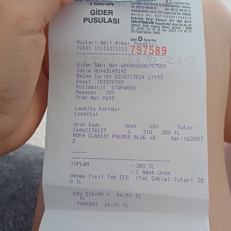 Decathlon Para İademi Vermiyor