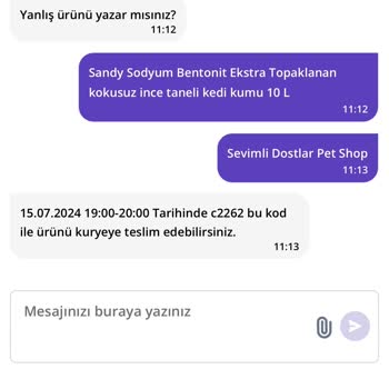 Getir Çarşı'dan Günlerdir İade Edilmeyen Sipariş