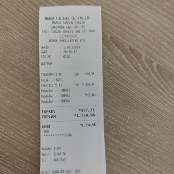 Mango Etiket Fiyatı İle Kasada Fiyat Farkı