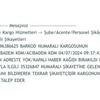 PTT Kargo PTT Gönderi Sorumsuzluğu