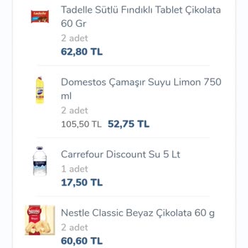 Carrefour SA 1 Alana 1 Bedava Uygulanmadı İade Talebim E Dönüş Yok