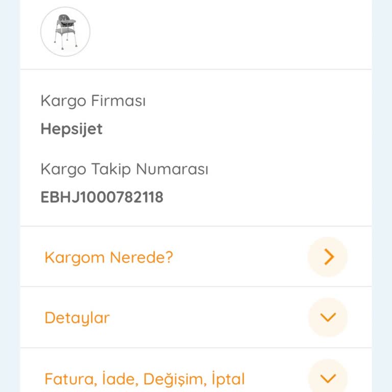 ebebek Şiparişin Elimize Ulaşmaması
