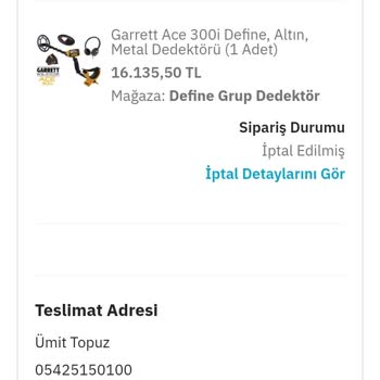 Epttavm'den Verdiğim Ürünlerin İptal Ücretleri Kartıma Yatmadı