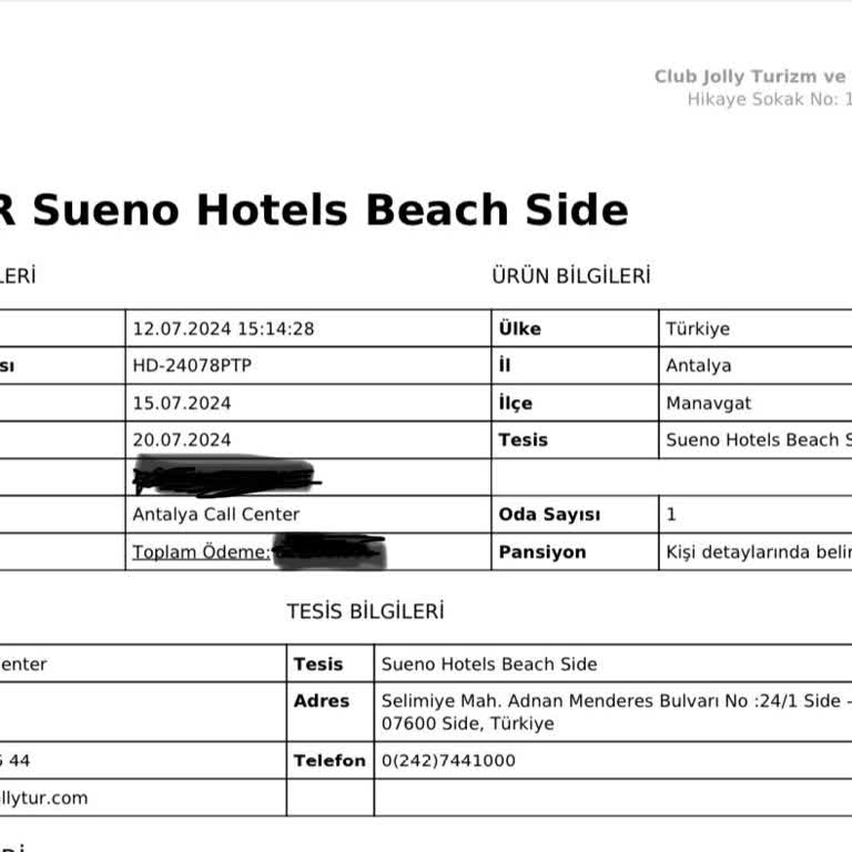 Jolly Tur'a Verdiğiniz Paranın Karşılığını Alamazsınız...