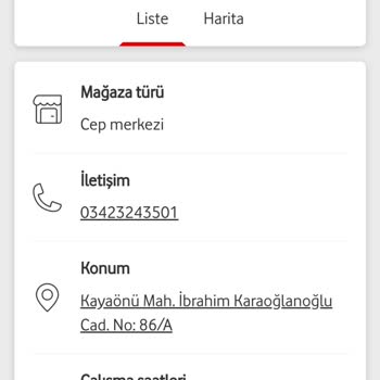Vodafone Şube Özel Bilgileri Kullanarak Şüpheli İşlem Yapıyor.