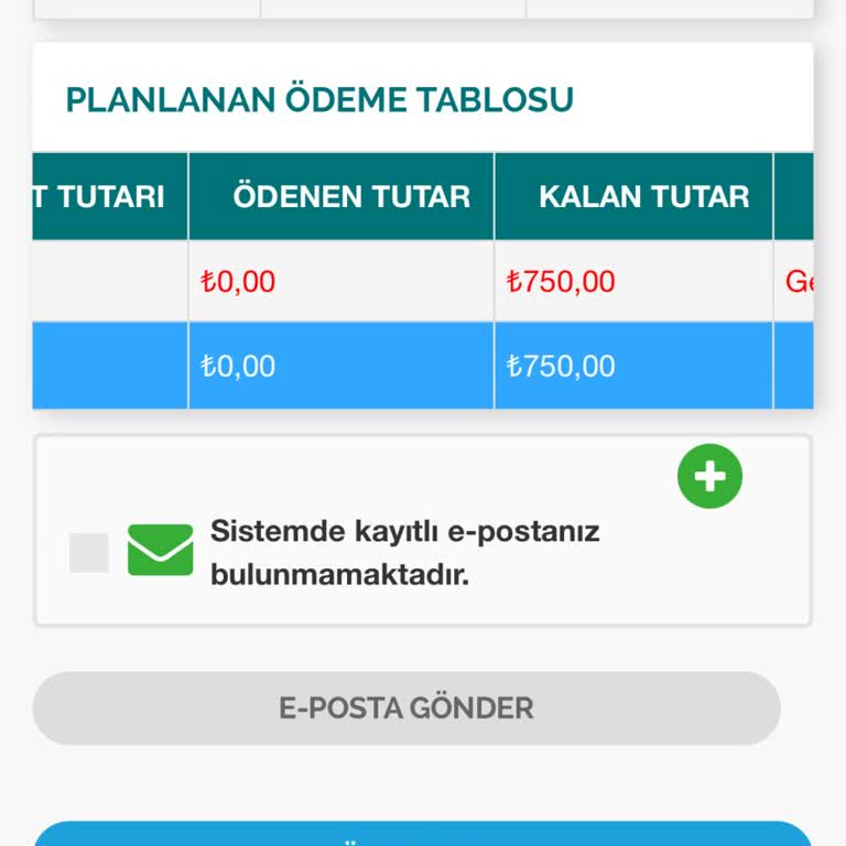 Dünya Varlık Ödenmiş Olan Borcun Sistemde Görünmemesi