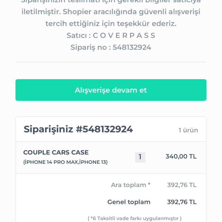 Coverpass Mağduriyeti Ve Sipariş İadesi